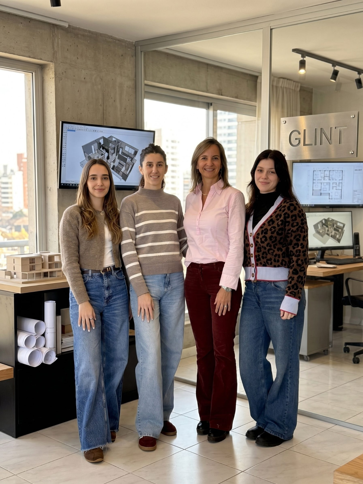 Glint team in the office